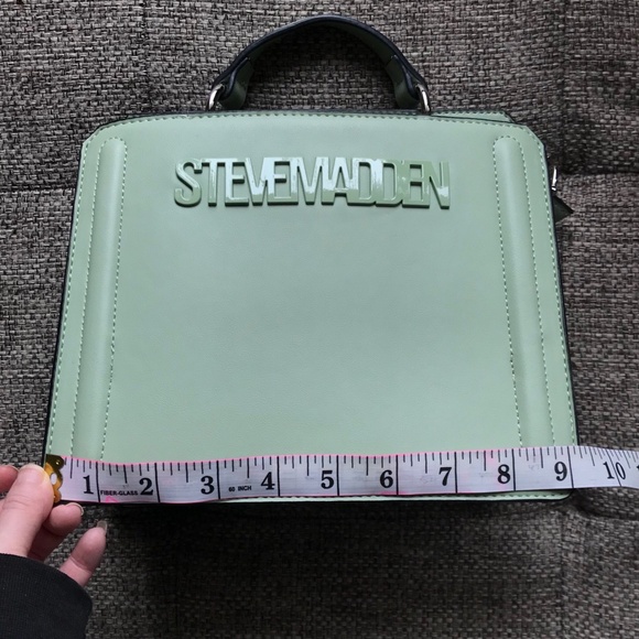 Steve Madden Evelyn / Bevelyn Mint Green Crossbody handbag - Picture 14 of 16